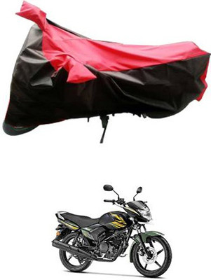 MotohunK Two Wheeler Cover for Yamaha(Saluto, Red, Blue)