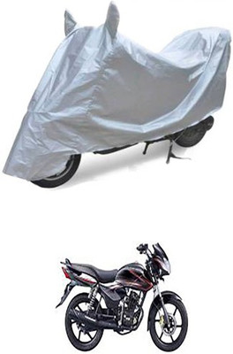 THE REAL ARV Waterproof Two Wheeler Cover for TVS(Phoenix 125, Silver)