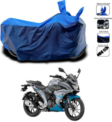 ANTHUB Two Wheeler Cover for Yamaha(Blue)
