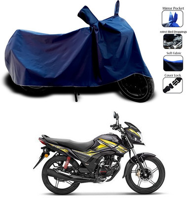 SEBONGO Waterproof Two Wheeler Cover for Honda(CB Shine SP, Blue)