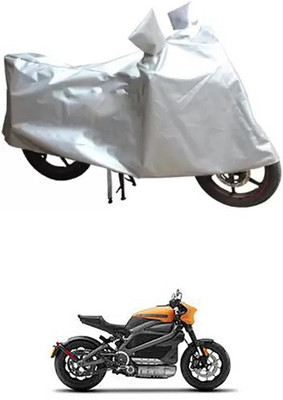 Autogard Two Wheeler Cover for Harley Davidson(Silver)