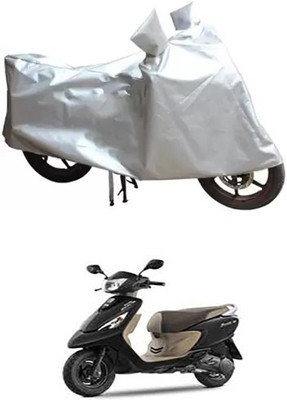 Autogard Two Wheeler Cover for TVS(Silver)