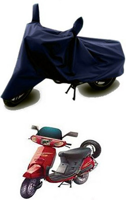 Blossom Trendz Two Wheeler Cover for Kinetic(Blue)