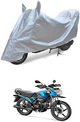 Blossom Trendz Two Wheeler Cover for Hero(Passion Pro TR, Silver)
