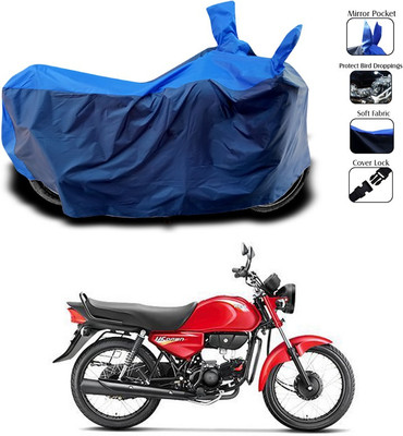 SEBONGO Two Wheeler Cover for Hero(HF Dawn, Blue)