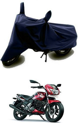 THE REAL ARV Waterproof Two Wheeler Cover for TVS(Flame, Blue)