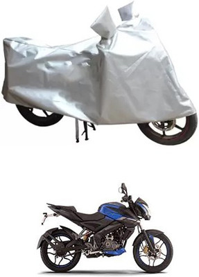 MSR STORE Two Wheeler Cover for Bajaj(Silver)