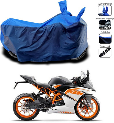 SEBONGO Two Wheeler Cover for KTM(RC 200, Blue)