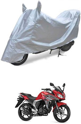 Blossom Trendz Two Wheeler Cover for Yamaha(Silver)