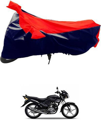 Autogard Two Wheeler Cover for Yamaha(YBR 125, Red, Blue)
