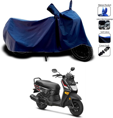 SEBONGO Waterproof Two Wheeler Cover for Honda(Cliq, Blue)
