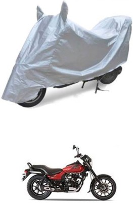 Blossom Trendz Two Wheeler Cover for Bajaj(Silver)