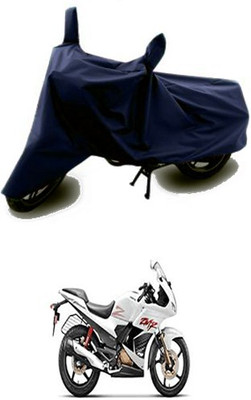 Blossom Trendz Two Wheeler Cover for Hero(Karizma ZMR, Blue)