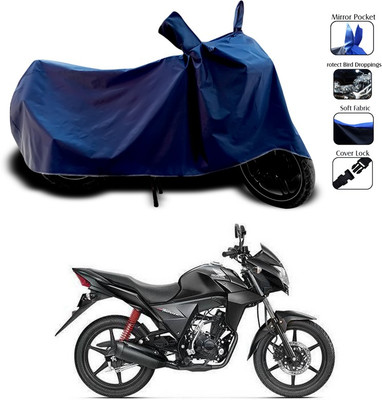 ANTHUB Two Wheeler Cover for Honda(Blue)