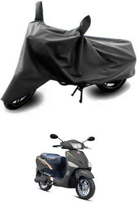 THE REAL ARV Waterproof Two Wheeler Cover for Hero(Electric Optima, Grey)