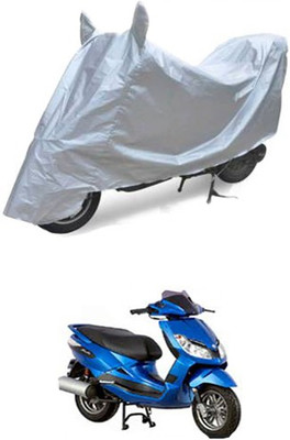 Blossom Trendz Two Wheeler Cover for Bajaj(Sunny, Silver)