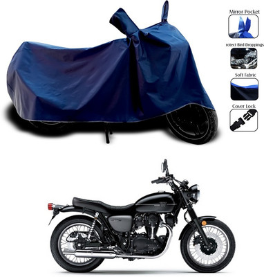 AUTOCAD Waterproof Two Wheeler Cover for Kawasaki(Blue)