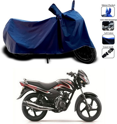 SEBONGO Waterproof Two Wheeler Cover for TVS(Sport, Blue)