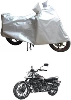 MSR STORE Two Wheeler Cover for Bajaj(Silver)