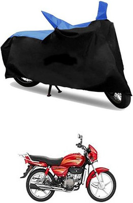 Autogard Two Wheeler Cover for Hero(Blue, Black)