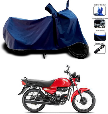 ANTHUB Two Wheeler Cover for Hero(Blue)