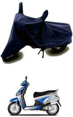 Blossom Trendz Two Wheeler Cover for Mahindra(Blue)