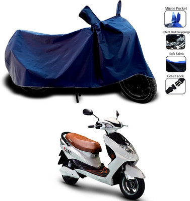 SEBONGO Two Wheeler Cover for Okinawa(Blue)