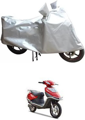 MSR STORE Two Wheeler Cover for Hero(Electric, Silver)