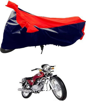 MSR STORE Two Wheeler Cover for TVS(Red, Black)