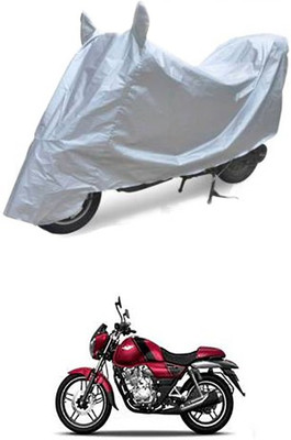 Blossom Trendz Two Wheeler Cover for Bajaj(V 150, Silver)