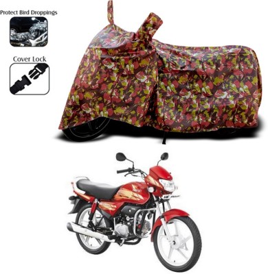 SEBONGO Waterproof Two Wheeler Cover for Hero(HF Deluxe, Multicolor)