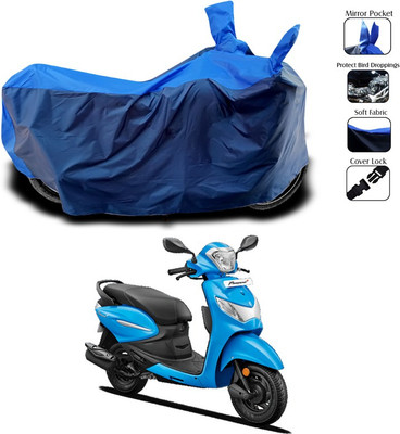 ANTHUB Two Wheeler Cover for Hero(Blue)