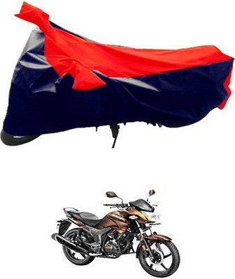 MSR STORE Two Wheeler Cover for Hero(Hunk, Red, Black)