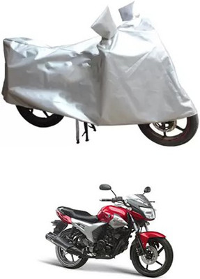 Autogard Two Wheeler Cover for Yamaha(SZ X, Silver)