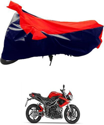 MSR STORE Two Wheeler Cover for DSK Benelli(Red, Black)