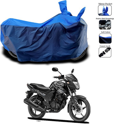 SEBONGO Two Wheeler Cover for Yamaha(SZ-RR, Blue)