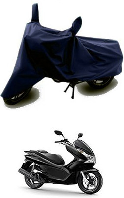 Blossom Trendz Two Wheeler Cover for Honda(Blue)