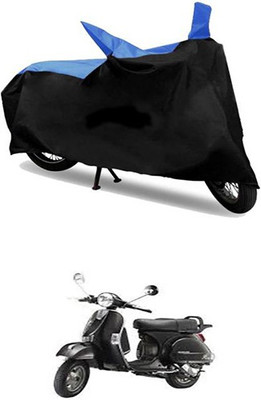 MSR STORE Two Wheeler Cover for LML(Blue, Black)