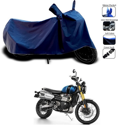 SEBONGO Two Wheeler Cover for Triumph(Blue)