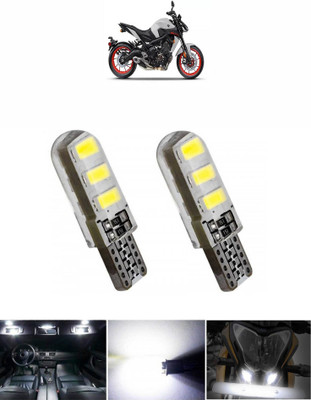 Vagary HIGH QUALITY SILICON FINISH WATERPROOF PARKING/REVERSING/BACK UP LIGHT-081 Back Up Lamp Motorbike LED for Yamaha (12 V, 8 W)(Universal For Bike, Pack of 2)