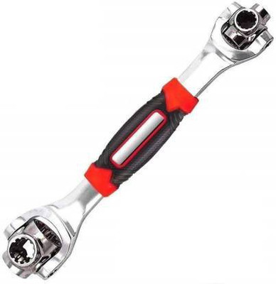KAAF 48-in-1 Tiger Wrench, Multi-Functional Universal Socket Wrench Hand Tool Double Sided Rachet Wrench (48 in 1) 48-in-1 Tiger Wrench, Multi-Functional Universal Socket Wrench Hand Tool Double Sided Rachet Wrench (48 in 1) Double Sided Socket Wrench(Pack of 1)