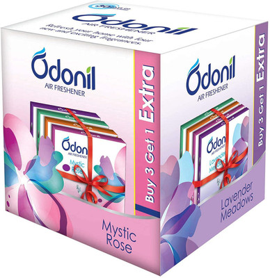 Odonil 3+1 Combo Blocks Air Freshner 3+1 Combo(4 x 50 g)