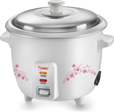 Prestige Delight PRWO - 1.0 Electric Rice Cooker(1 L, White)