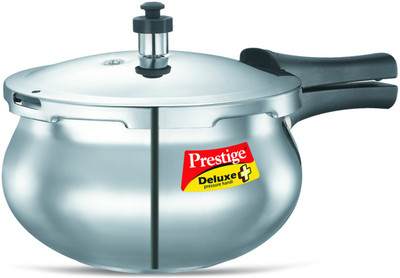 Prestige Deluxe Plus Baby Handi 2 L Outer Lid Induction Bottom Pressure Cooker(Aluminium)