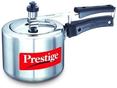 Prestige Nakshatra Plus 2 L Inner Lid Induction Bottom Pressure Cooker(Aluminium)
