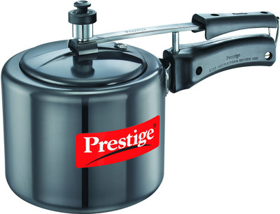 Prestige Nakshatra HA Plus 3 L Inner Lid Pressure Cooker(Hard Anodized)
