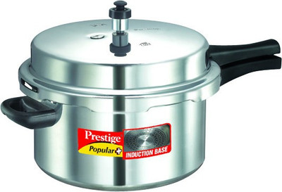 Prestige Popular Plus 7.5 L Outer Lid Induction Bottom Pressure Cooker(Aluminium)