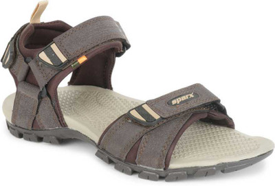 Sparx SS 481 Men Sports Sandals(Beige, Brown , 6)