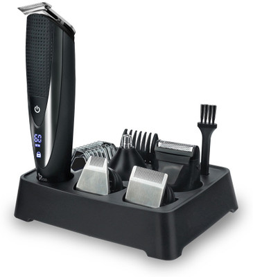 Syska HT4500K Runtime: 60 min Trimmer for Men(Black)