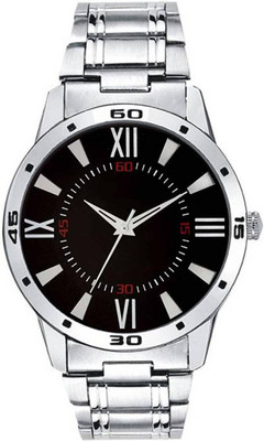 SPLAZOS Stainless Steel Chain Strap Silver Color Fast Selling Analog Watch  - For Men